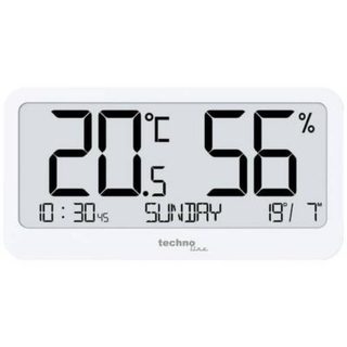 Thermo-hygromètre numérique WS9455 - température et humidité intérieures, écran maxi/min, piles incluses