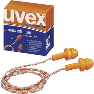 Bouchons d'oreille réutilisables 23 dB uvex whisper 2111201 - 50 paires