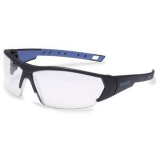 Lunettes de protection uvex i-works 9194171 anthracite et bleu, 1 pièce