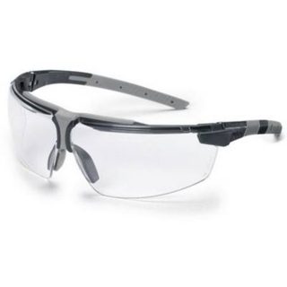 Lunettes de protection uvex i-3 9190175, verres clairs, protection UV, gris