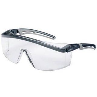 uvex Astrospec 2.0 9164187 Lunettes de protection claires avec protection UV et serre-tête réglable