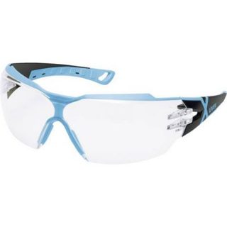 Lunettes de protection uvex pheos cx2 9198256 noir bleu clair 1 pc