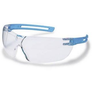 Lunettes de protection uvex x-fit modèle 9199265 bleu translucide, légères 23 g