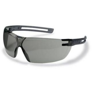 Lunettes de protection x-fit 9199280 gris translucide, protection UV 400, 23 g.