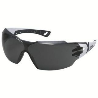 Lunettes de protection uvex pheos cx2 9198230 blanc, noir, verres gris 14 %
