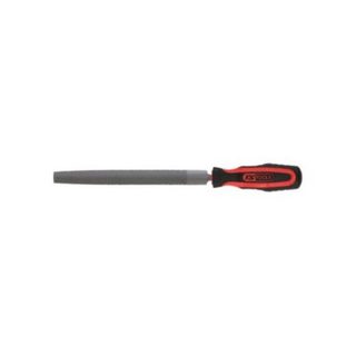 KS Tools - 157.0126 - Lime demi-ronde bâtarde emmanchée, L.250 mm