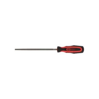 KS Tools - 157.0206 - Lime ronde emmanchée demi-douce, L.250 mm