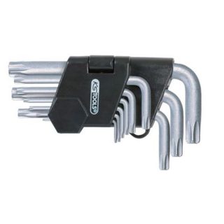 KS Tools - 151.2360 - Jeu de 9 clés mâles courtes TORX