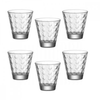 Lot de 6 verres 215ml en Verre - Leonardo