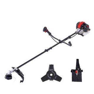 Débroussailleuse thermique PBC520 Scheppach - 52 cm3 - moteur 2T- largeur de coupe fil/lame 430/255 mm - réservoir 1,2L