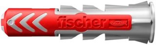 Cheville en nylon Fischer DuoPower tous matériaux 8x40 mm, 18 pièces