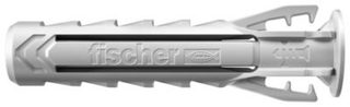 Cheville nylon pour matériaux pleins Fischer SX PLUS 6x30 mm, 30 pièces