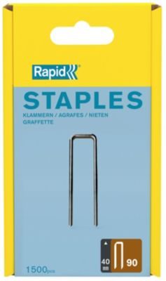 Agrafes Rapid n°90 40mm , 1500 pièces
