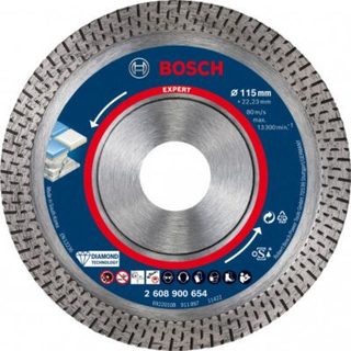 Disque diamant Expert HardCeramic 115 x 22,23 x 1,4 x 10 mm - Bosch