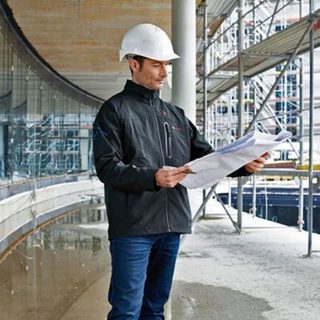 Veste chauffante Bosch Professional GHJ 12+18V XA taille XL avec batterie 12V - 06188000G0