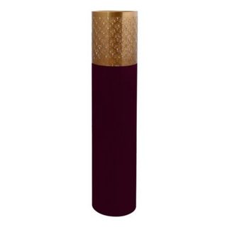 Vase Rond Design "Decoa" 121cm Violet & Or
