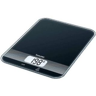 Balance de cuisine numérique Beurer KS 19 - Capacité 5 kg, graduation 1 g, plateau en verre