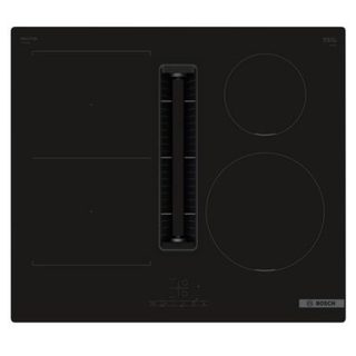 Table de cuisson aspirante induction 60cm 4 foyers 7400w noir Bosch PVS611B16E