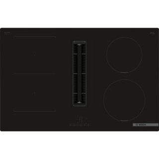 Plaque de cuisson induction avec aspiration intégrée l.75 cm 7400W 4 foyers Bosch