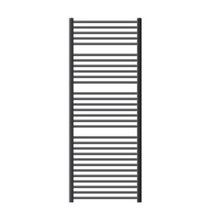 Radiateur Sèche-Serviettes Sahara pour Salle de Bain - 750 x 1800 mm - Anthracite - Droit avec Raccordement Latéral