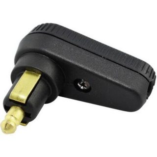 Connecteur coude9 DIN BA12 compact - insertion e0 90b0, courant max 8 A, 6-24 V/DC