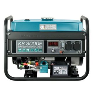 Groupe électrogène Essence 3kW, 2x230V, Estart LED Könner & Söhnen KS 3000E