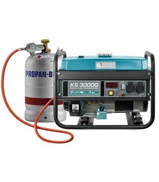 Générateur à essence/gaz 3kW avec système AVR - Könner et Söhnen KS 3000G