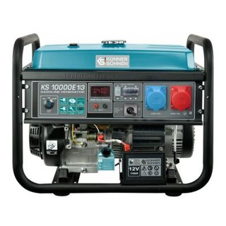 Groupe électrogène Essence 230V/400V 8kW 1x230V, 1x400V Könner & Söhnen KS 10000E 1/3