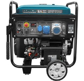 Groupe électrogène Essence 12.5kW 3x230V 16A, 32A, 63A Könner & Söhnen KS 15-1E ATSR