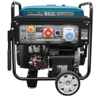Groupe électrogène Essence 230V/400V, 1x400V 32A, 1x230V 63A Könner & Söhnen KS 15-1E 1/3 ATSR