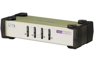 Commutateur KVM VGA 4 ordinateurs ATEN