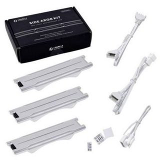 Ruban ARGB latéral UNI FAN P28 P28ARGB-W, lot de 3 - blanc