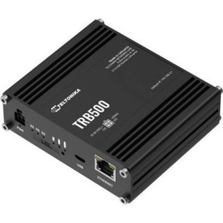 Teltonika TRB500 passerelle 5G industrielle avec port Gigabit-LAN et 4 antennes externes