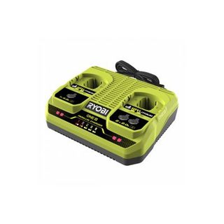 Chargeur simultané 2 ports 18V RYOBI - 2,0 et 4,0Ah