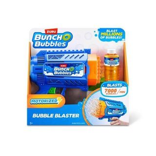 Pistolet a bulles - ZURU - Bubble Blaster Medium - 125 ml inclus - 7000 bulles/min - Plateau fourni