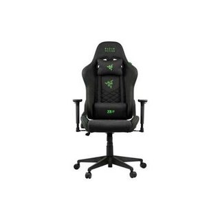 Chaise gaming Razer Tarok Natrix Cloth noire et verte avec accoudoirs reglables