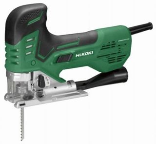 Scie sauteuse pendulaire HIKOKI 800 W, lame 160 mm, légère et précise avec éclairage LED et course pendulaire 4 positions.