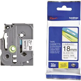 BROTHER Ruban etiqueteuse P-TOUCH TZE-241 - 18mm
