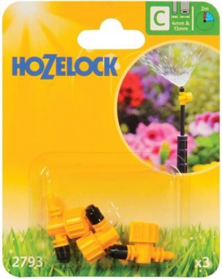 HOZELOCK Arroseur 90degrés micro jet réglable (x3)