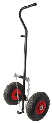 Chariot pour bouteille de gaz de 13 kg, avec chaîne de maintien