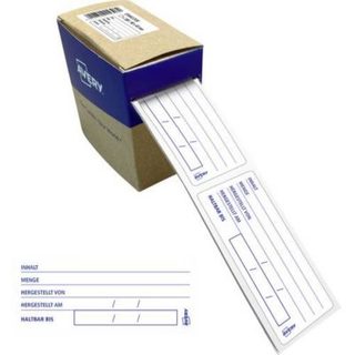 ETIHACCP.DE - Étiquettes alimentaires HACCP 98 x 40 mm, 300 par rouleau