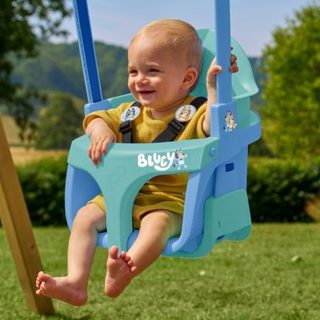 Fauteuil bébé évolutif Bluey QUADPOD en plastique H190-250cm bleu