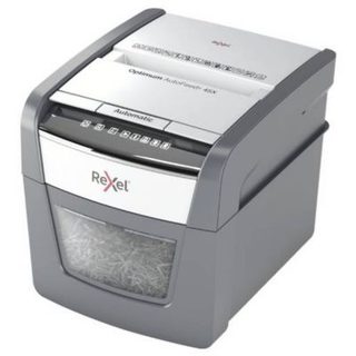 Destructeur de documents AutoFeed 45X micro-découpage P-4, chargeur 45 feuilles, bac 20 L, silencieux