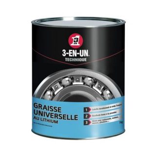 Graisse Universelle au Lithium 3-EN-UN TECHNIQUE Pot 1Kg