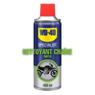 Nettoyant chaîne de moto WD40 400 ml