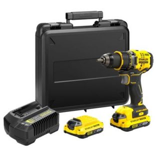 STANLEY FATMAX V20 Perceuse Visseuse 80Nm  BRUSHLESS 18V 2 batteries 2Ah