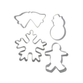 Lot de 4 emporte-pièces de Noël Zenker Emporte-pièces
