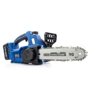 Tronçonneuse électrique sans fil largeur de coupe 25 cm batterie Li-ion 20V 4Ah HY2190