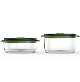 Lot de 2 boîtes pour appareil sous vide Foodsaver FFC025X fraîcheur & marinade