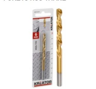 1 x Foret HSS Titane 3,2 mm - perçage acier - Kreator